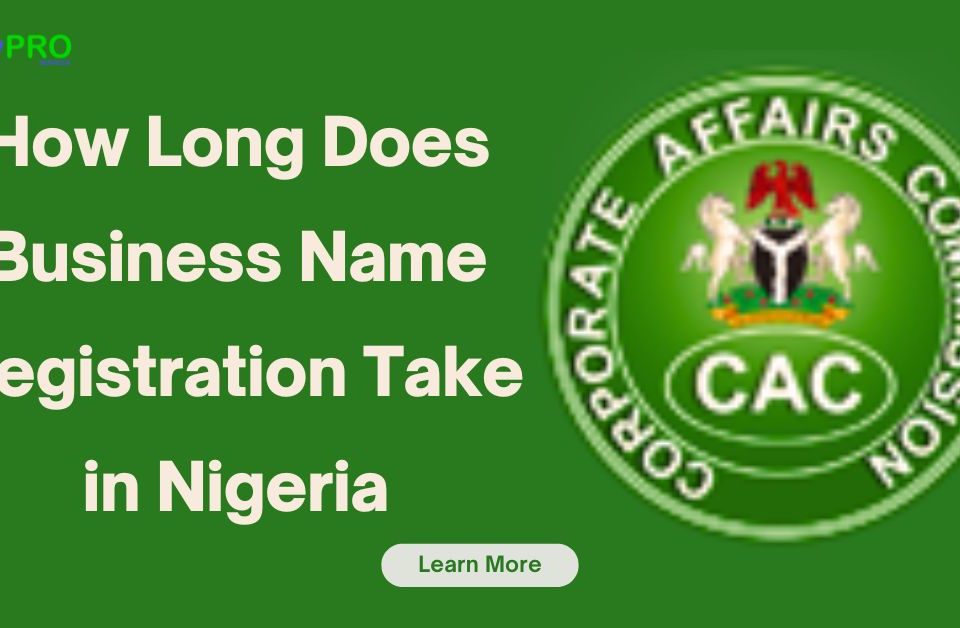 How Long Does Business Name Registration Take in Nigeria?