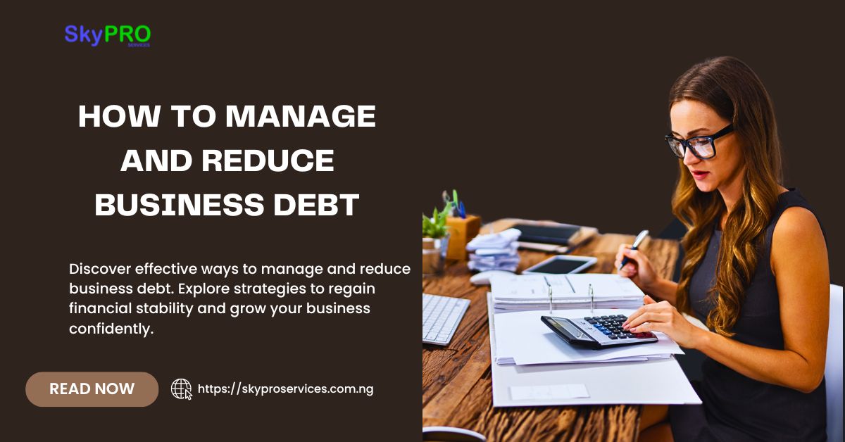 How to Manage and Reduce Business Debt